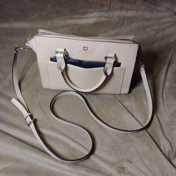 kate spade Handbags - Kate Spade Hadley Street Mini Bernadine tan black